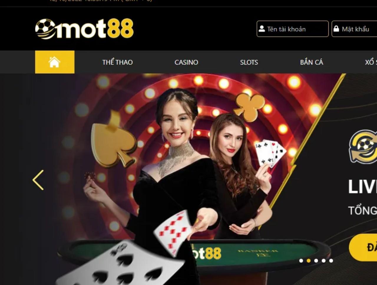 Nhà cái Mot88 sẽ đưa ra tỷ lệ kèo để người chơi tham gia cá cược.